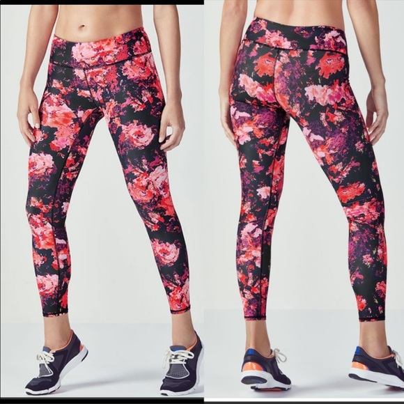 Fabletics Pants - NWT Fabletics Floral Print Salar Leggings